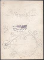 cca 1950 Tiszavölgyi József felvétele egy karambolozott autóról, pecséttel jelzett fotó, 17x12 cm