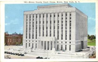 New York, Bronx County Court House