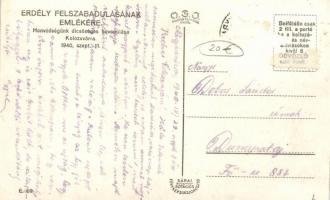 Kolozsvár, bevonulás / entry of the Hungarian troops (Rb)