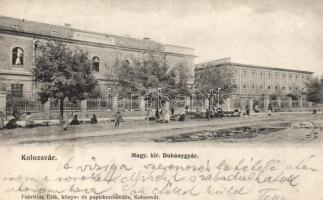 Kolozsvár, Magyar Királyi Dohánygyár, Fabritius Erik kiadása / tobacco factory