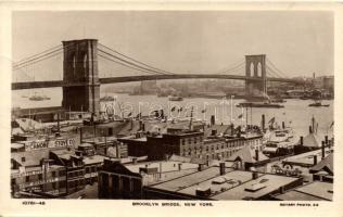 New York, Brooklyn bridge (fa)