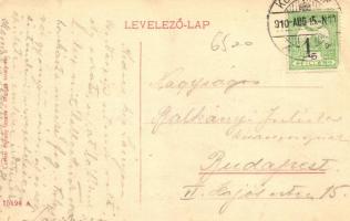 Kolozsvár, Deák Ferenc utca, piac, Werther Sámuel üzlete / street, market place, shop (EK)