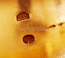 1940 Légierő repülős emlékgyűrü 25 SZ-ÉV 1915-1940 felirattal. Jelzett 14 K arany. / 1940 Hungarian ...