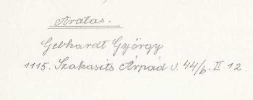 cca 1970-1980 Gebhardt György (1910-1993): Aratás, aláírt vintage fotóművészeti alkotás, 18x24 cm