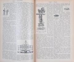 Tolnai Világlexikon I-XVIII. kötet, teljes sorozat, pótkötetek nélkül. Budapest, Tolnai Nyomdai Művé...