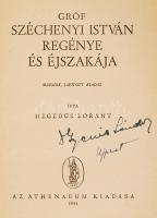 Hegedűs Lóránt: Széchenyi István regénye és éjszakája. Budapest 1941. Athenaeum