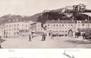Fiume, Susak da Levante; Ponte di Susak / bridge