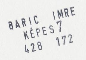 cca 1985 Baric Imre: Színészek a reumatológián, pecséttel jelzett vintage fotó, 16x24 cm