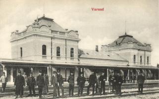 Varasd, Varazdin; Vasútállomás, Márton Jenő felvétel / railway station