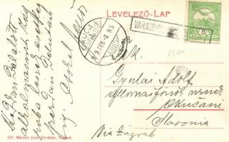 Varasd, Varazdin; Vasútállomás, Márton Jenő felvétel / railway station