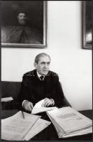 cca 1985 Pólya Zoltán: Kürti László püspök, 24x15 cm