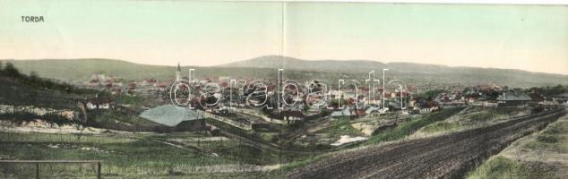 Torda, panoramacard; kiadja Füssy József