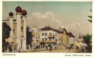Kolozsvár, Horthy Miklós utca, zsinagóga / synagogue