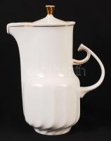 Hollóházi teás készlet, jelzett, hibátlan