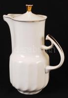 Hollóházi teás készlet, jelzett, hibátlan