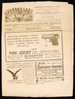 1908 A Vadász-Lap 29. évfolyamának 20. száma érdekes cikkekkel