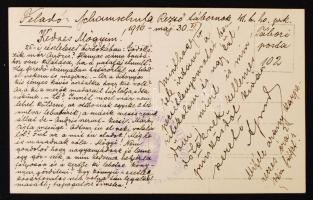 Schamschula Rezső tábornok és Hazai Samu tábornok vacsorázik más tisztekkel. Schamschula tábornok sa...