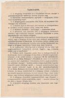 1944. "Magyar Királyi Postatakarékpénztár 17. számú fiókja" zálogjegye 18P-ről pecsétekkel...