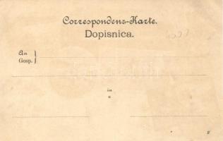 Marija Zvijezda, Mariastern; Käserei des Klosters / cheese manufacture, litho