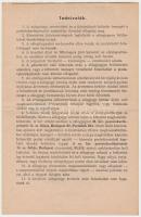 1944. "Magyar Királyi Postatakarékpénztár 15. számú fiókja" zálogjegye 20P-ről pecsétekkel...