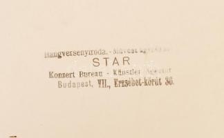 cca 1920-1940 Irene&Morisson és The Morisson's 2 db műtermi fotó artistákról, 22,5×16 cm