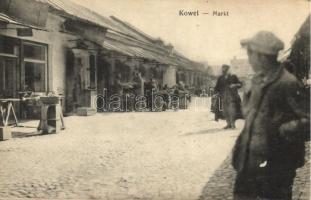 Kovel, Kowel; Markt / Jewish market place, Judaica