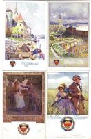 22 db klf. Schulverein képeslap  / 22 versch. Schulverein-AK