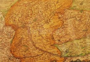 Scala Milliarium Hungaricorum, reprint, üvegezett keretben, 23×33 cm