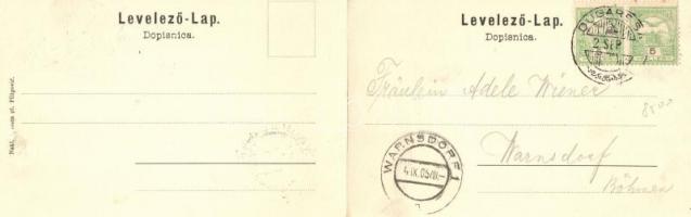 Duga Resa, Dugaresa, panoramacard