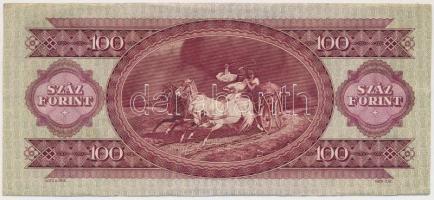 1949. 100Ft gyári papírránccal T:I-