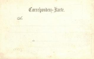 Cesky Krumlov, Krummau; Schlaraffia-Krummavia 'In arte voluptas' floral; Verlag J. Seidel ...