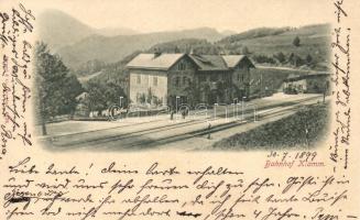 1899 Klamm Schottwien Bahnhof, Semmeringbahn / railway station