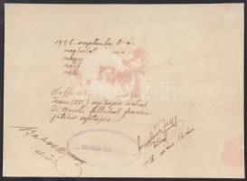 1925 szeptember 8. Siketnéma Sport Club foci mérkőzése a francia csapat ellen, feliratozott korabeli...