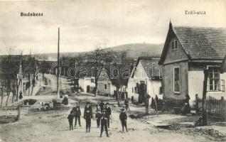 Budakeszi, Erdő utca, üzlet, gémes kút, Rapolder István kiadása