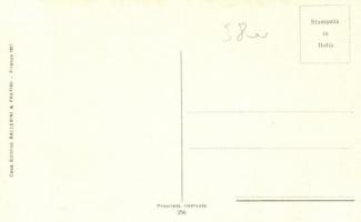 Ballet dancers, Italian art postcard; Ballerini & Fratini 256 s: Chiostri