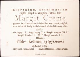 cca 1900 Svédország térképe és címerének lithografált képe. Földes Kelemen aradi gyógyszerész reklám...