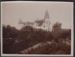 cca 1900-1910 Erdély, Vajdahunyad vára, 9x11 cm