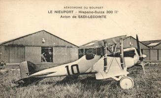 Aérodrome du Bourget, Le Nieuport - Hispano-Suiza 300 HP; Avion de Sadi-Lecointe / Bourget airport, aeroplane