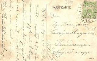 Tapaubaubrücke; Verlag von Max Grill, Tsingtau / K.u.K. bridge construction (fl)