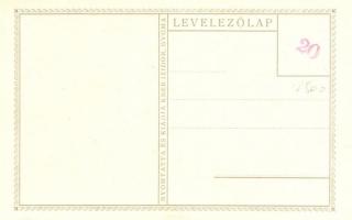 Karácsony; Kner Izidor kiadása / Christmas greeting card, folklore s: Kozma Lajos