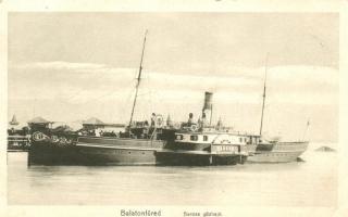 Baross gőzhajó, Balatonfüred / Hungarian steamship on Lake Balaton