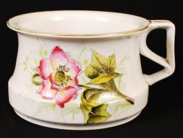 Antik mosdó készlet (3db), kézzel festett, csak formaszámmal jelzett, hibátlan