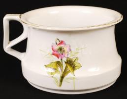 Antik mosdó készlet (3db), kézzel festett, csak formaszámmal jelzett, hibátlan