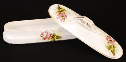 Antik mosdó készlet (3db), kézzel festett, csak formaszámmal jelzett, hibátlan