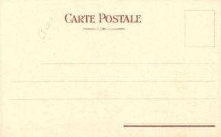 L'Amitié; Hotel de Londres, Naples / Art Nouveau hotel advertisement s: Mataloni