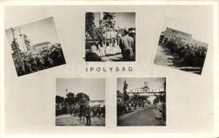 Ipolyság, bevonulás / entry of the Hungarian troops 'vissza' So. Stpl
