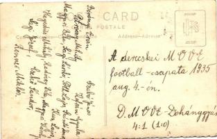 1935 Derecskei MOVE labdarúgó csapata / Hungarian football team photo