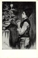 Christmas, Hungarian folklore 'Erdélyi Bizottság' s: Feszty Masa