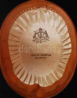 cca 1910 Kolozsvár, Sándor Ágoston kalaposmester által készített, jelzett keménykalap kiváló állapot...