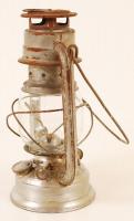 Antik Bee márkájú viharlámpa, jelzett, m:24 cm